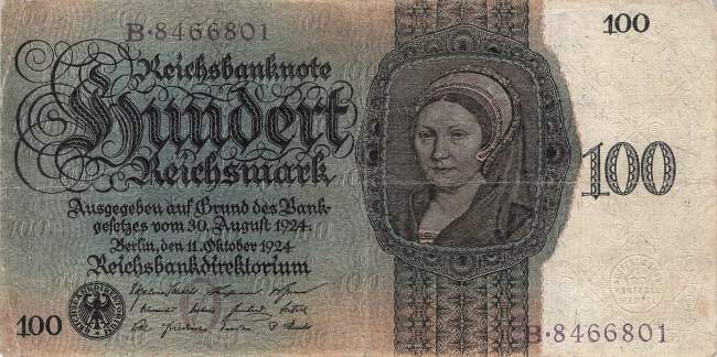 100 Mark 1924
